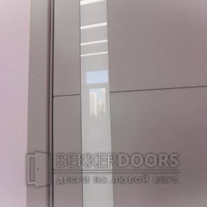 Дверь 50ДО02 Тривиа Эмаль светло-серая