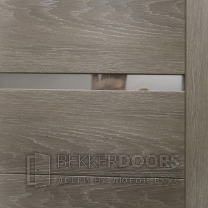 Дверь DUPLEX  в цвете Дуб Шале седой ст. Мателюкс