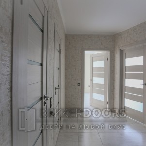 Дверь DUPLEX и DUPLEX 12 в цвете дуб белый 