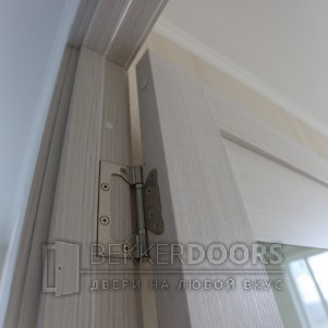 Дверь DUPLEX 12 в цвете дуб белый 